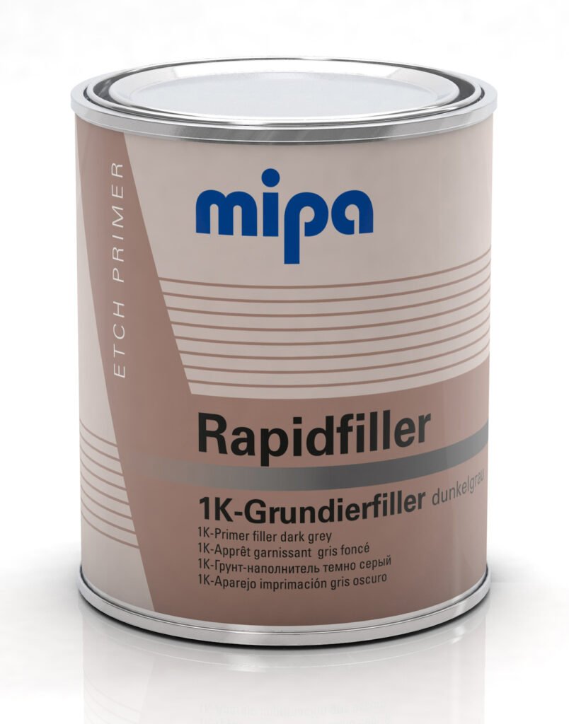 MIPA 1K Rapidfiller dunkelgrau 1 Ltr. (RAL7011)